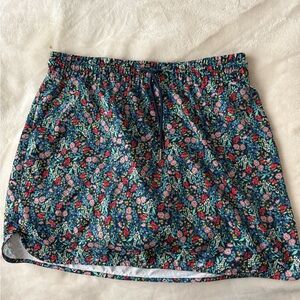 St. John's Bay Blue Floral Skirt